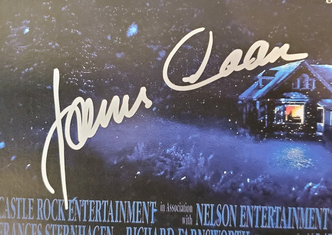 James Caan Autographed Signed 12x18 Misery Movie Poster Beckett BAS