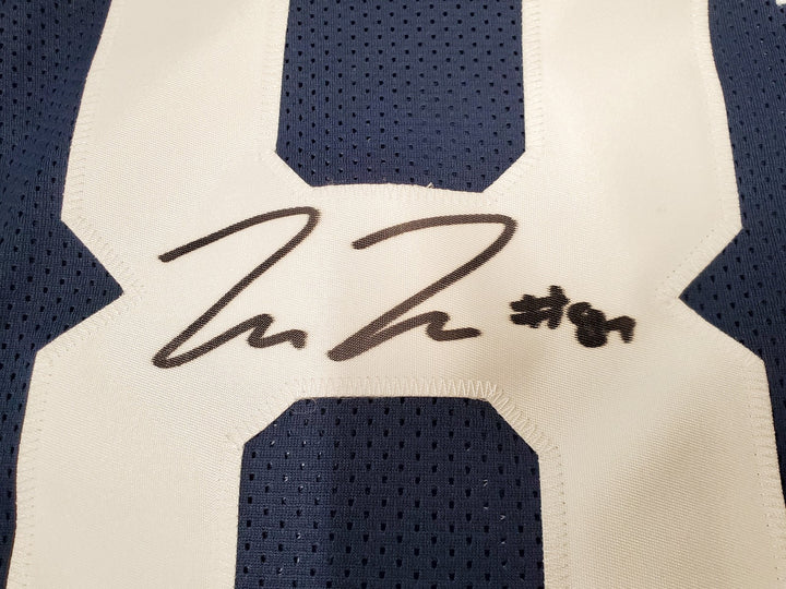 Penn State Nittany Lions Pat Freiermuth Autographed Signed Blue Jersey Beckett
