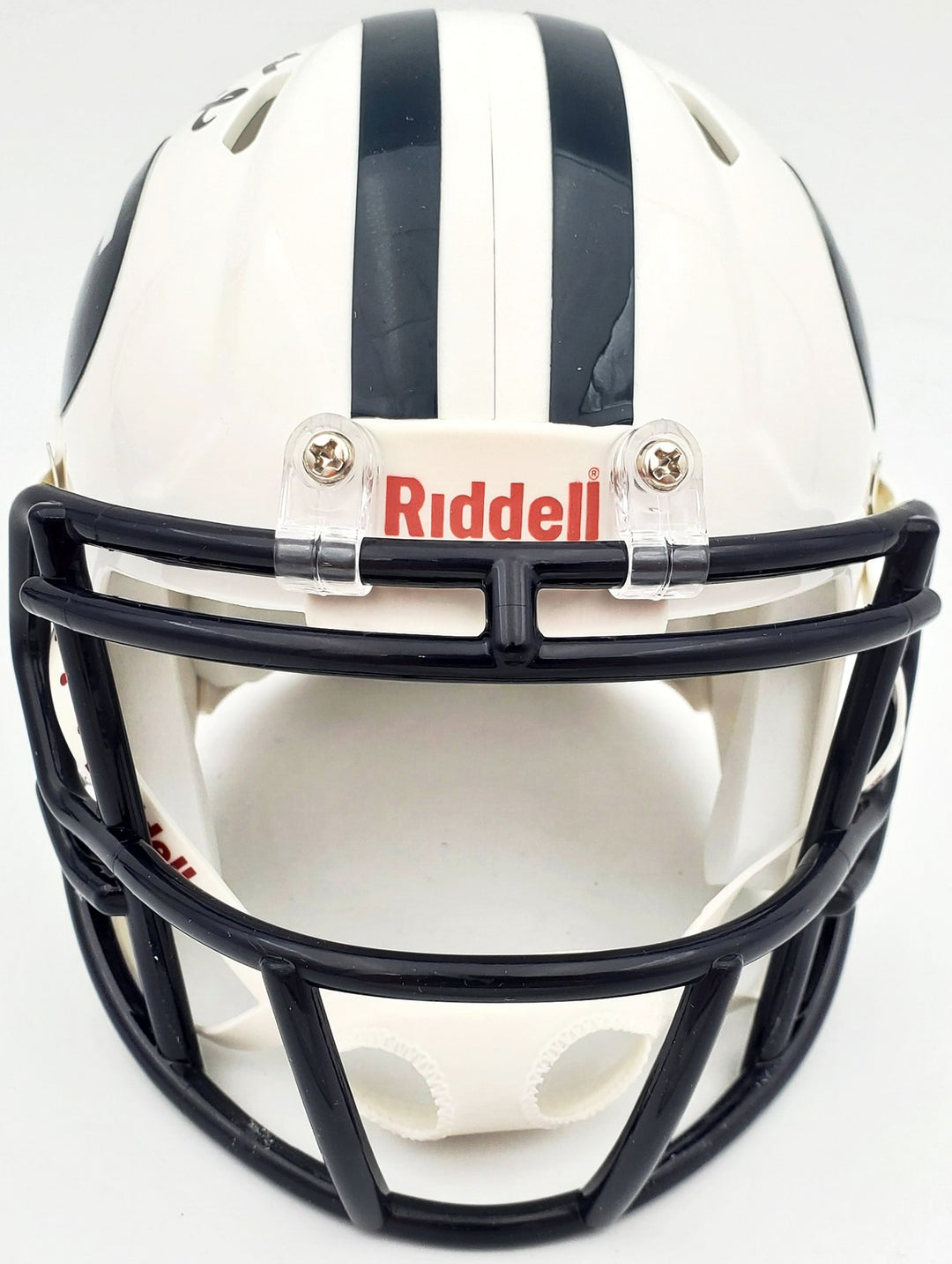 Zach Wilson Signed BYU Cougars White Speed Mini Helmet Beckett BAS