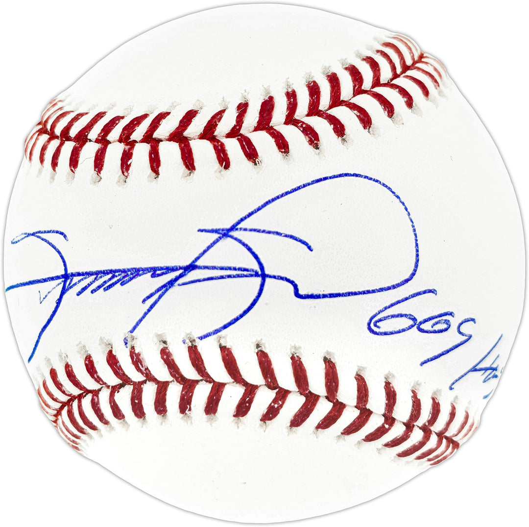 Sammy Sosa Signed MLB Baseball Chicago Cubs "609 HRS" Beckett