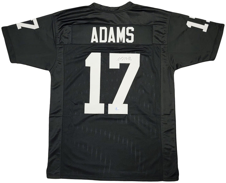 Las Vegas Raiders Davante Adams Autographed Signed Black Jersey Beckett
