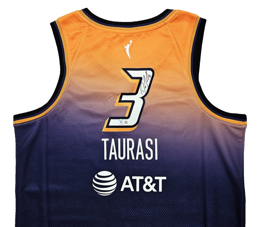 Phoenix Mercury Diana Taurasi Auto Purple Nike Explorer Edition Jersey L Beckett