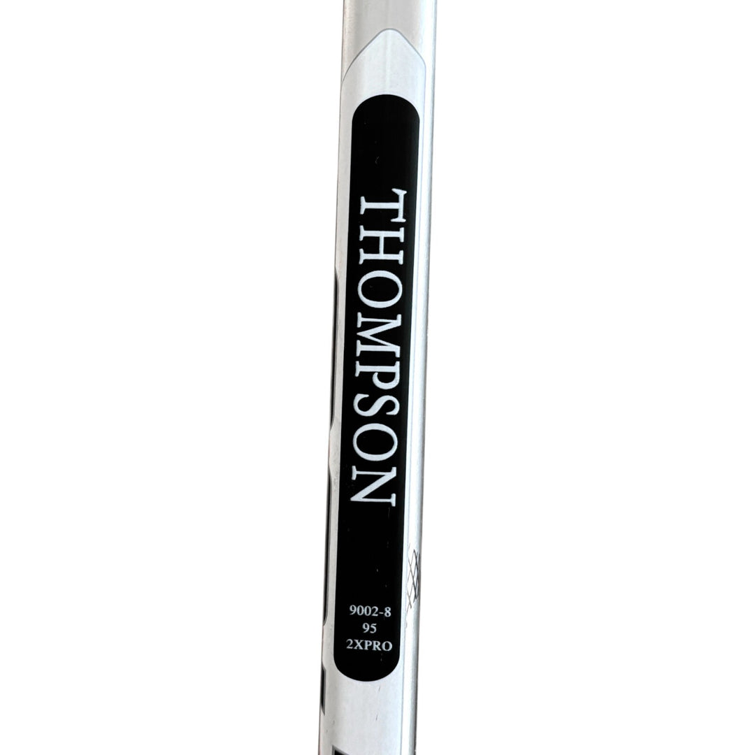 Logan Thompson Game Used Signed Stick Vegas Golden Knights vs. Ducks 11/5/23 COA