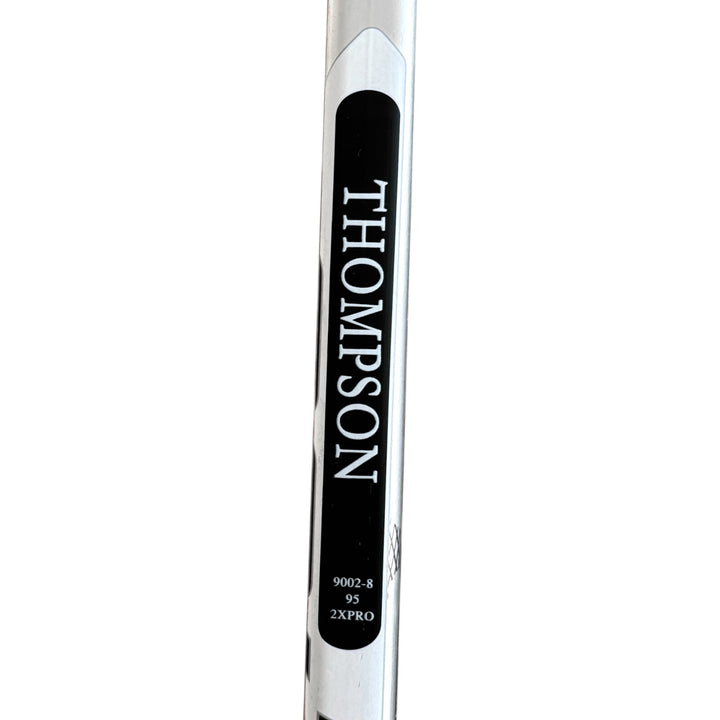 Logan Thompson Game Used Signed Stick Vegas Golden Knights vs. Ducks 11/5/23 COA