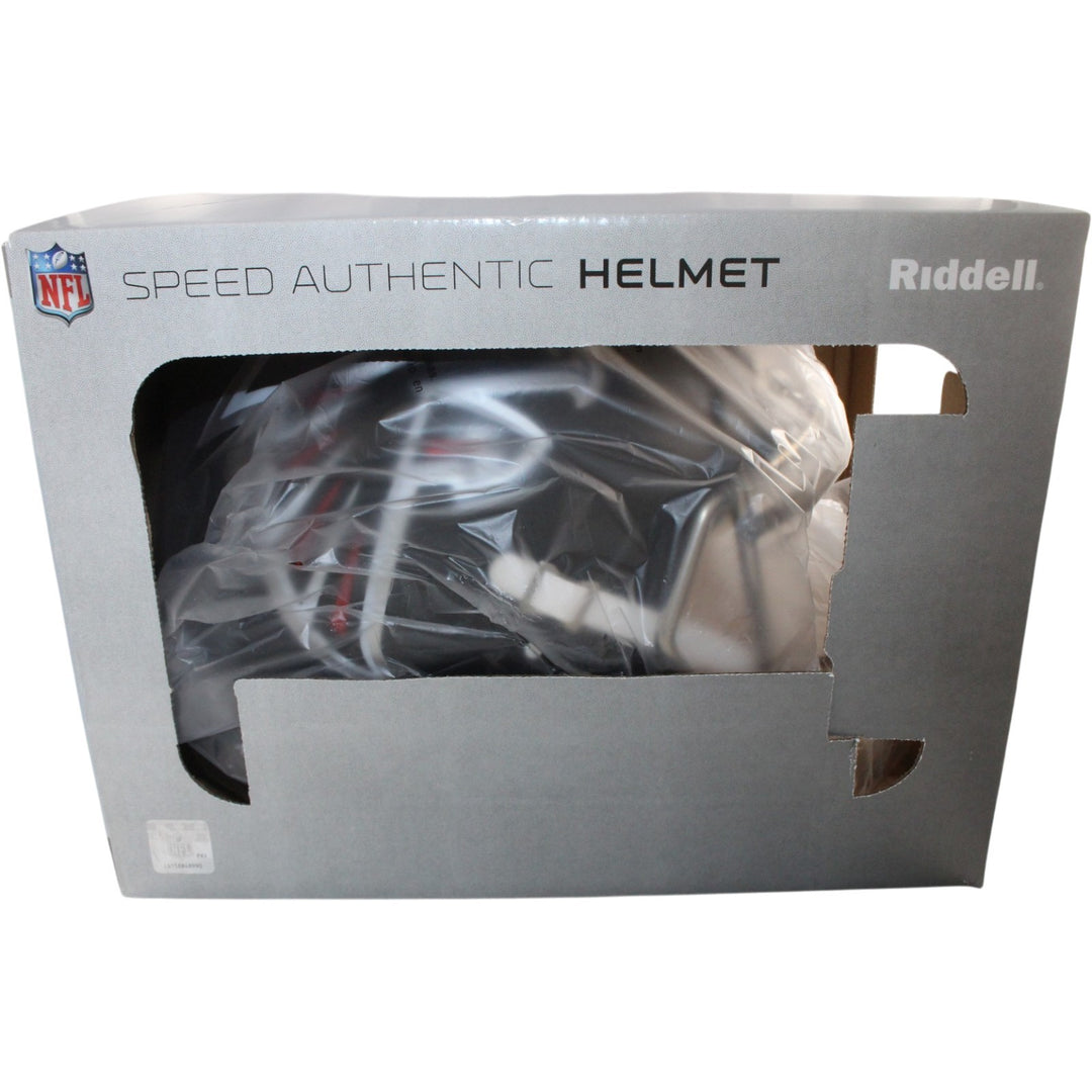 Julio Jones Autographed Atlanta Falcons Authentic Helmet Beckett Witness 56454