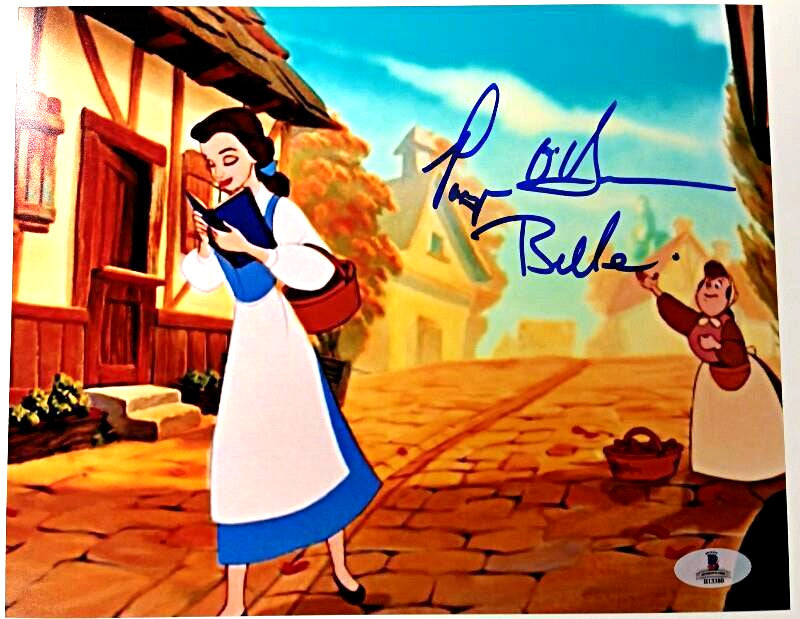 PAIGE O'HARA Signed 8x10 Photo #6 BEAUTY AND THE BEAST Gold w/ Beckett BAS Coa