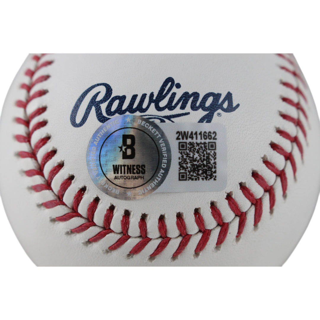 Harold Baines Autographed Chicago White Sox OML HOF Baseball HOF Beckett 49315