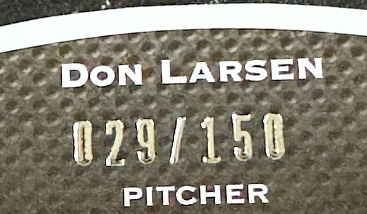 2008 UD Sweet Spot Signatures Don Larsen Signed Pg 1956 Ws Mint Auto Glove /150