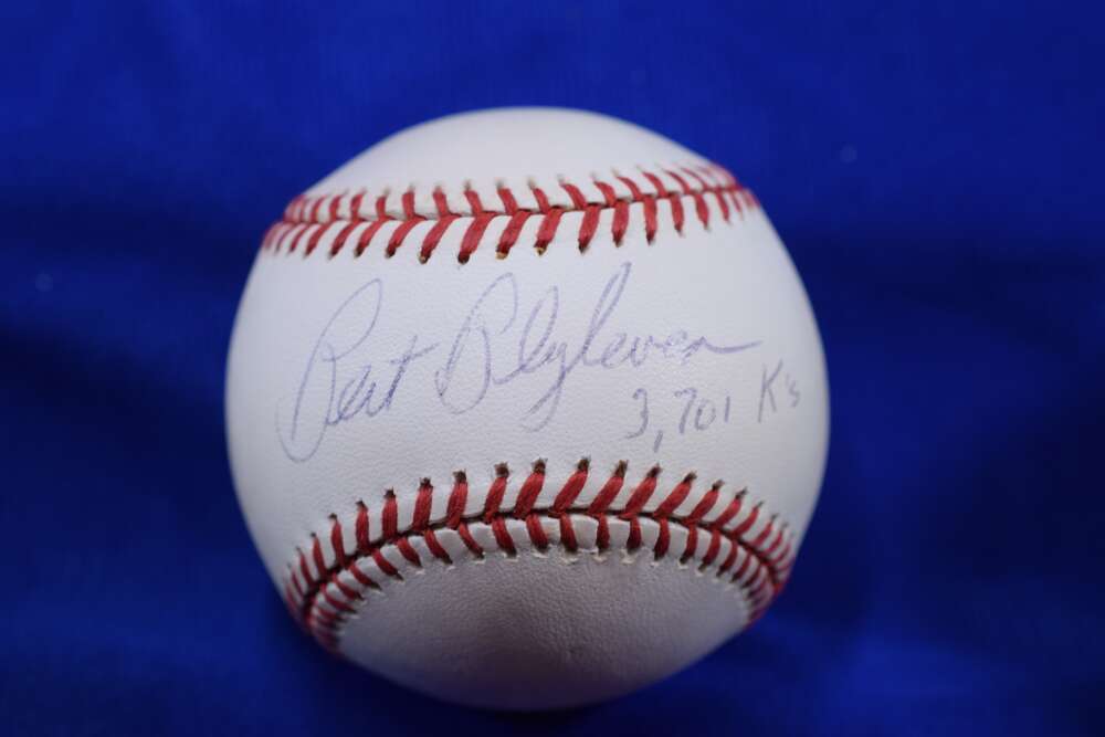 Bert Blyleven PSA DNA Autograph American League Signed Baseball 3701 Ks