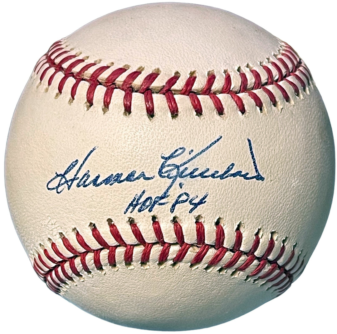 Harmon Killebrew signed Official Rawlings Major League Baseball HOF 84- COA