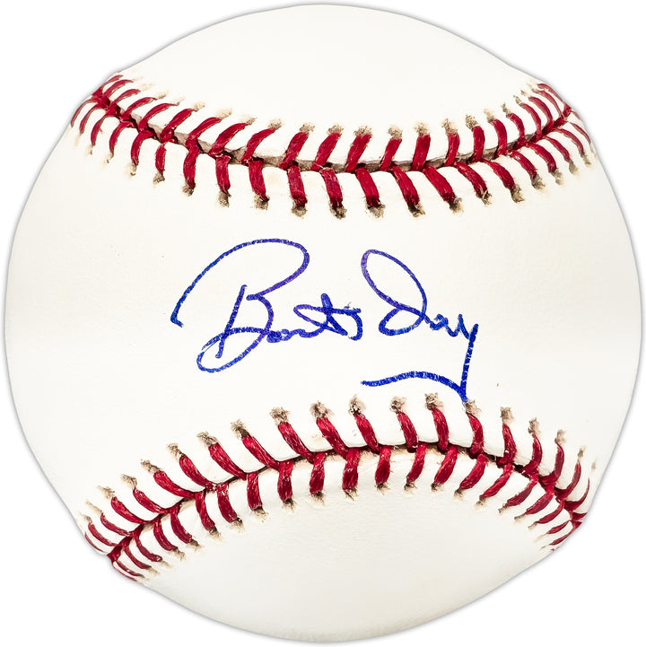 Boots Day Autographed Official MLB Baseball Montreal Expos Beckett QR #BL93569