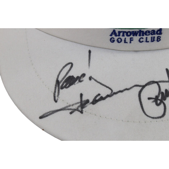 John Denver Richard Karn Bill Fagerbakke Autographed Golf Visor Beckett 55418
