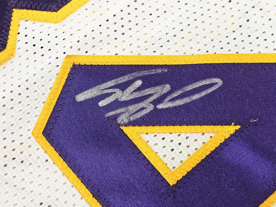 Los Angeles Lakers Shaquille Shaq O'Neal Signed White Jersey Signed on #4