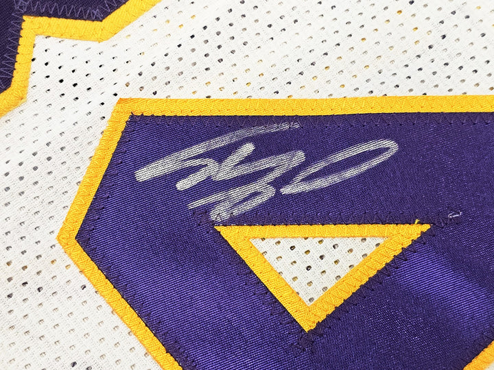 Los Angeles Lakers Shaquille Shaq O'Neal Signed White Jersey Signed on #4