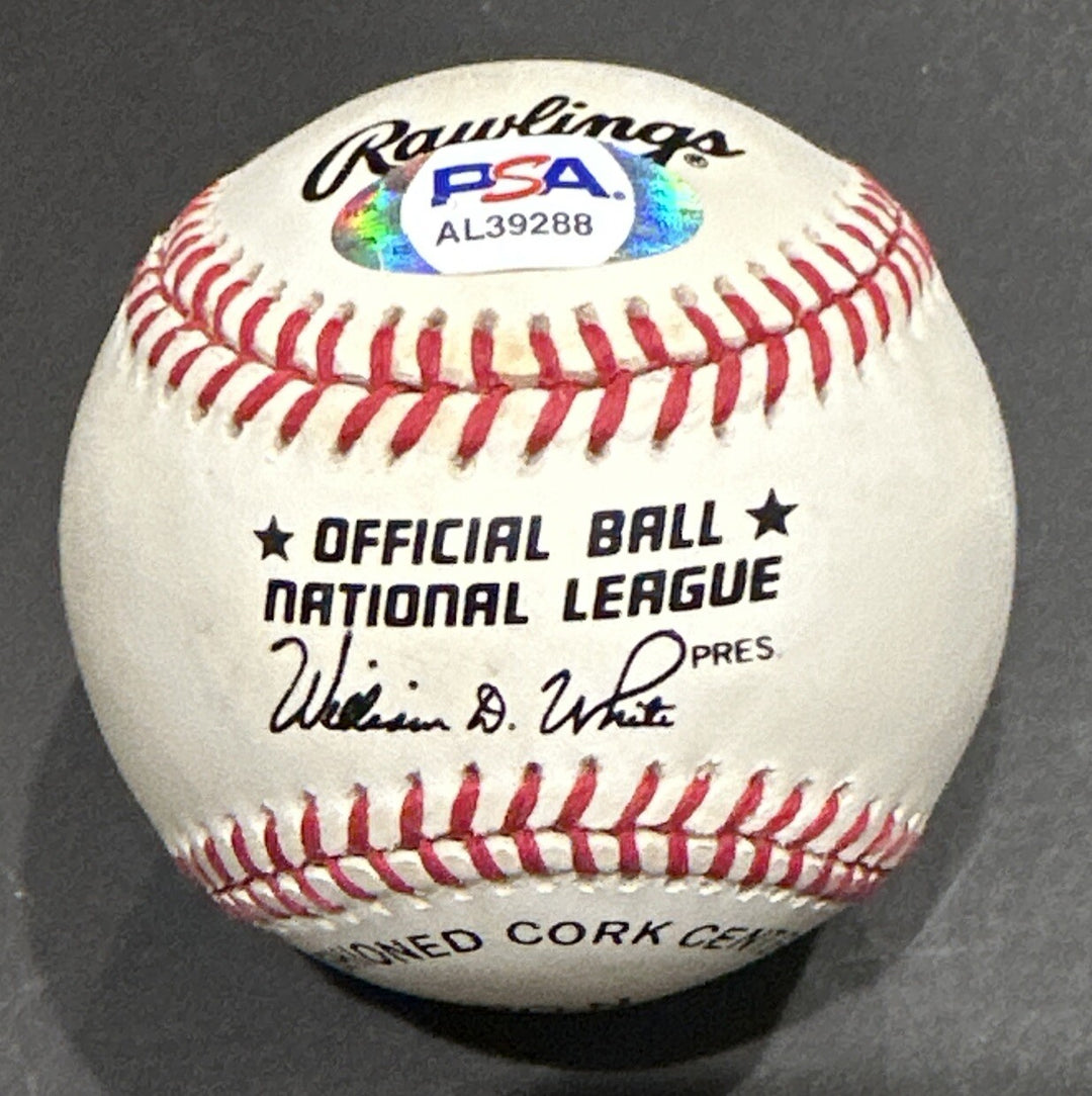 Willie Mays Signed Official NL Baseball Giants Hof Mint Autograph Ball PSA Coa