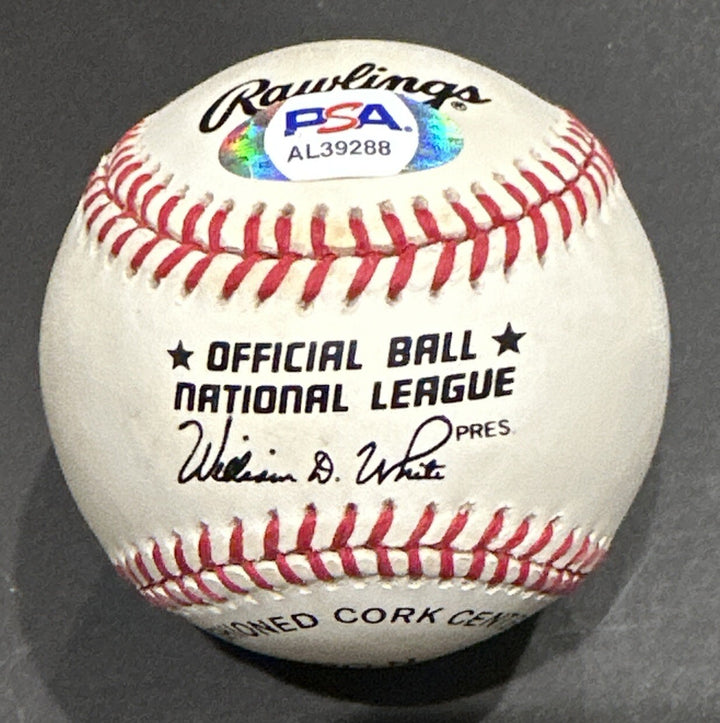Willie Mays Signed Official NL Baseball Giants Hof Mint Autograph Ball PSA Coa