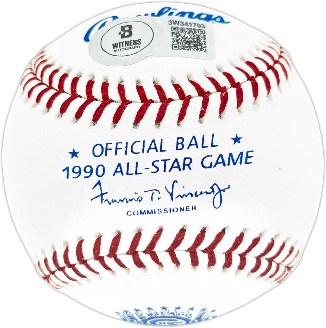Ken Griffey Jr. Auto Official 1990 ASG Logo Baseball Mariners First ASG Beckett