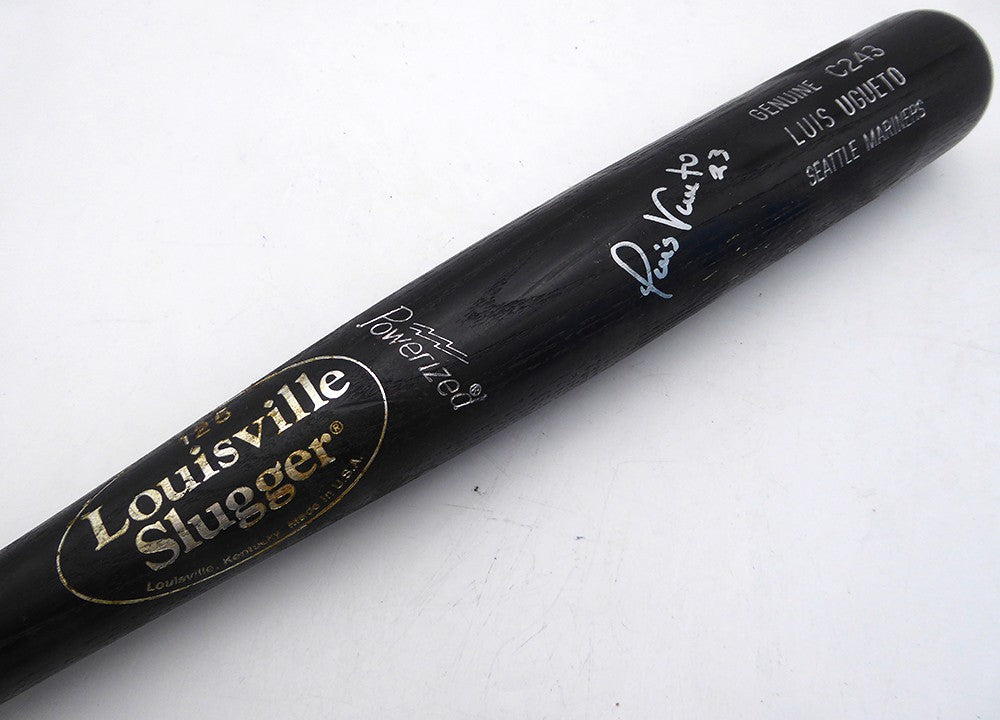 Luis Ugueto Signed Game Used L Slugger Bat Seattle Mariners