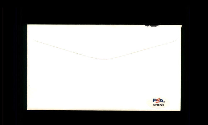 Ernie Harwell PSA DNA Signed 1981 First Day Cover Cache FDC Cooperstown Autograp