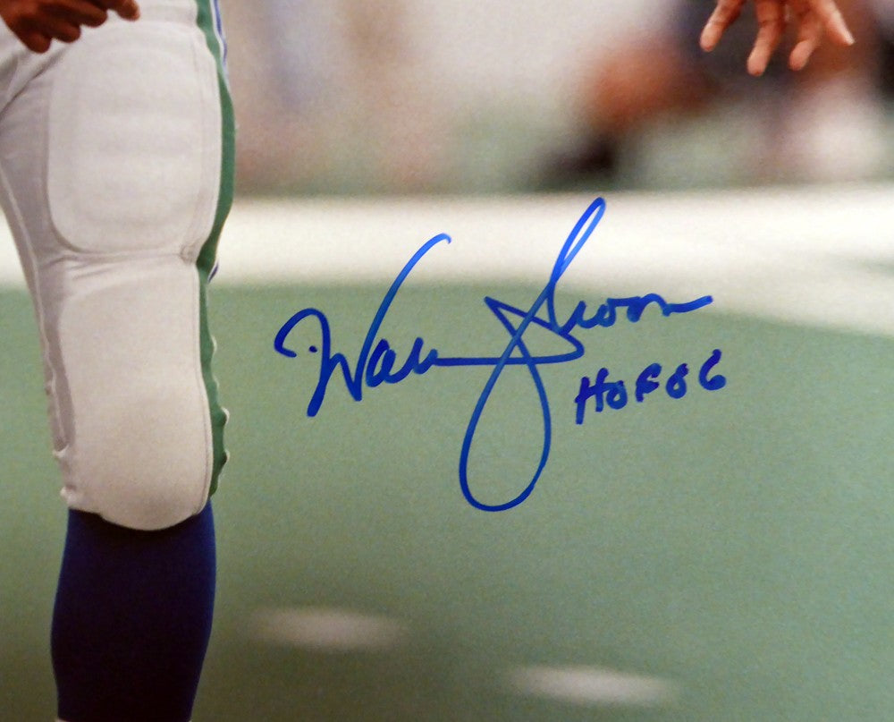 Warren Moon Signed Framed 16x20 Photo Seattle Seahawks MCS Holo