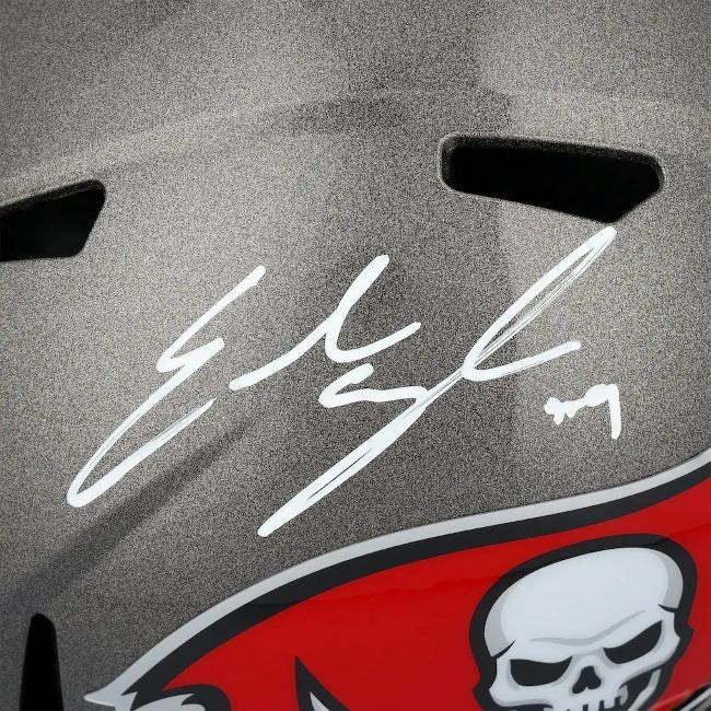 Emeka Egbuka Signed Tampa Bay Buccaneers Full Size Replica Speed Helmet Fanatics