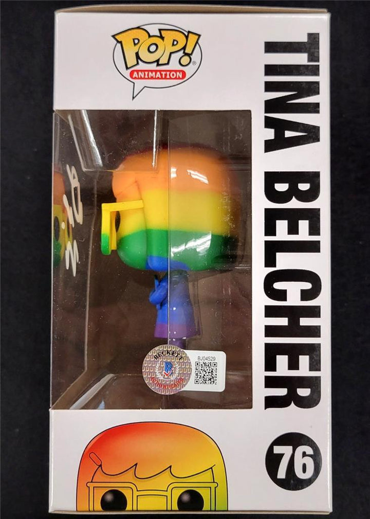 Dan Mintz signed Tina Belcher Funko Pop Bob's Burgers autograph (A) Beckett BAS