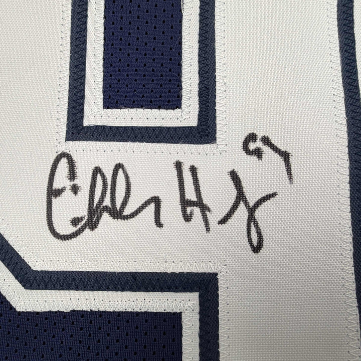 Autographed/Signed Charles Haley Dallas Blue Football Jersey JSA COA