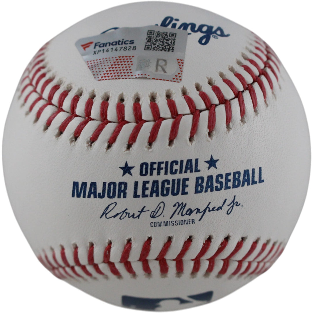 Dennis Eckersley Autographed Oakland Athletics OML Baseball HOF Fanatics 51574