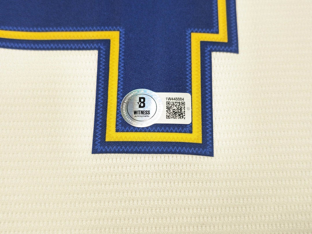 Mariners Ken Griffey Jr. Auto Cream Nike 2023 ASG Patch Jersey Sz L HOF 16 BAS
