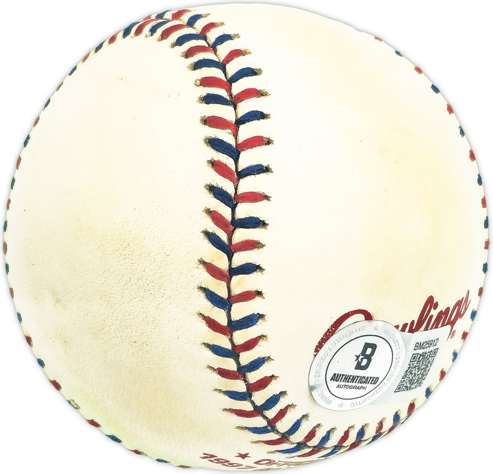 Earl Wooten Auto Signed Official 1997 ASG Logo Baseball Senators Beckett BM25912