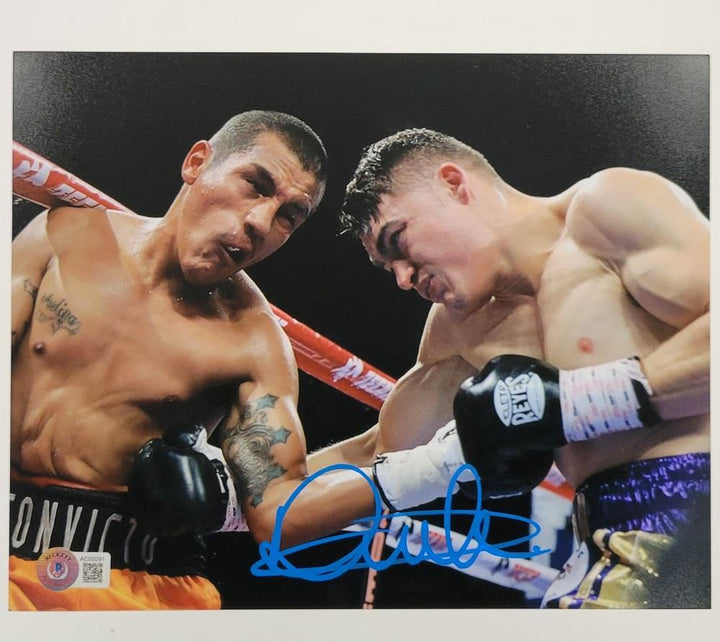 Oscar Duarte signed 8x10 photo boxing autograph (A) ~ Beckett BAS