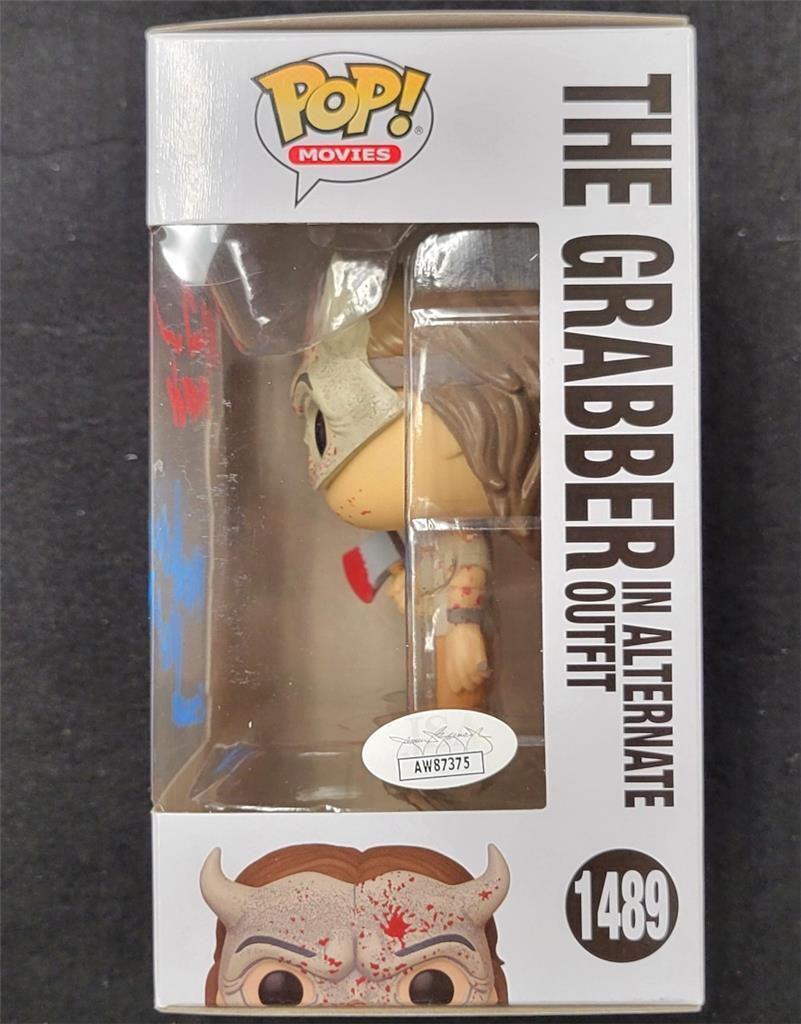 Madeleine McGraw & Mason Thames signed Black Phone Grabber Funko Pop! auto JSA
