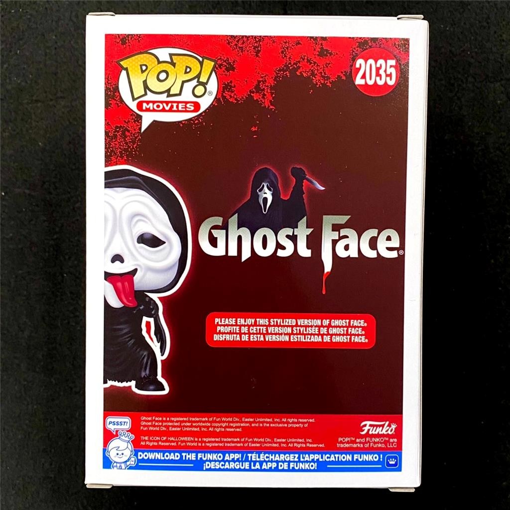 David Sheridan signed inscribed Doofy Scary Movie Ghost Face Funko Pop auto JSA