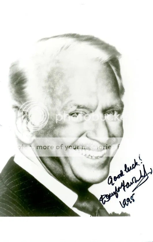 Douglas Fairbanks Jr Jsa Authenticated Signed 5x7 Photo Certed Autograph