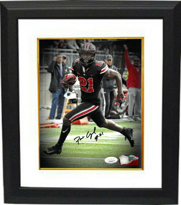 Parris Campbell signed Ohio State Buckeyes NCAA 8X10 Photo Custom Framed #21-JSA