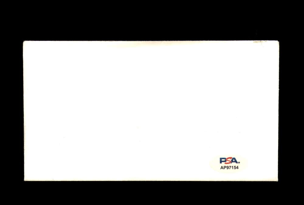 Mrs. Babe Ruth PSA DNA Signed FDC 1969 First Day Cover Cache Sultan of Swat Auto