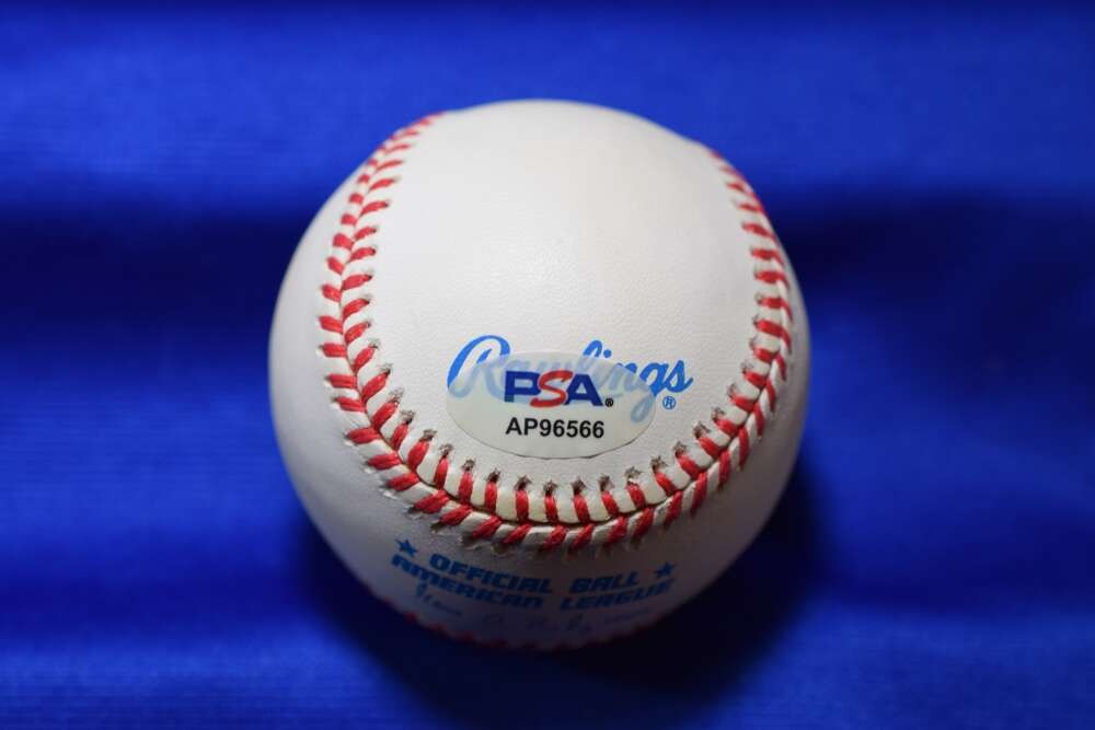 Jim Thome PSA DNA Autograph American League OAL Signed Baseball Indians
