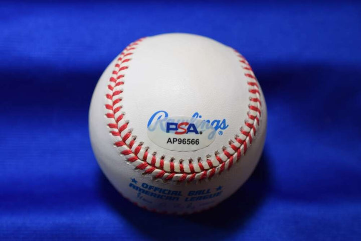 Jim Thome PSA DNA Autograph American League OAL Signed Baseball Indians