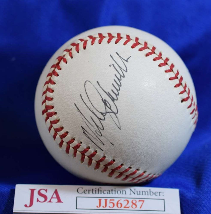 Steve Carlton Pete Rose Mike Schmidt JSA COA Autograph Phillies Signed Baseball