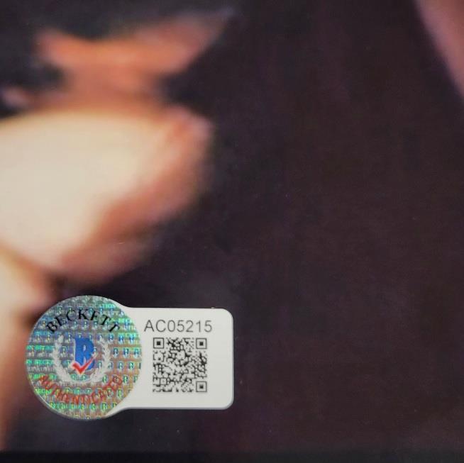 Samantha Scaffidi signed Terrifier Victoria Heyes 8x10 photo autograph BAS *READ