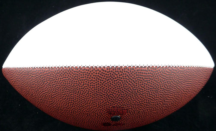Eddie Lacy Signed White Logo Football Alabama Crimson Tide MCS Holo