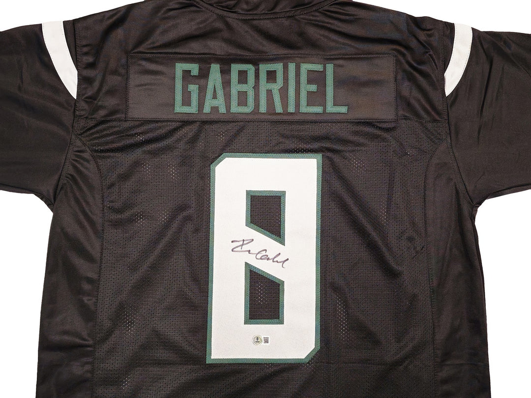 Oregon Ducks Dillon Gabriel Signed Black Jersey Beckett Witness