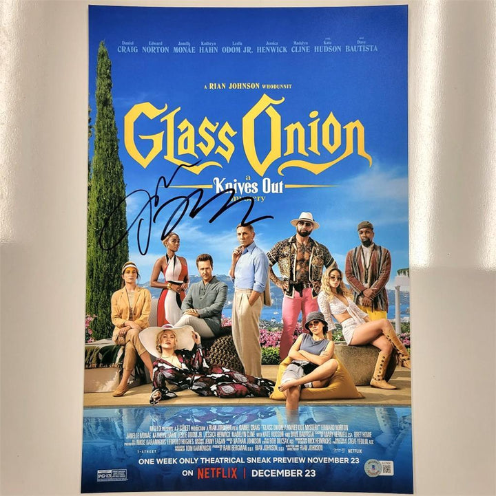 Janelle Monae signed Glass Onion 12x18 photo poster autograph (B) ~ Beckett BAS
