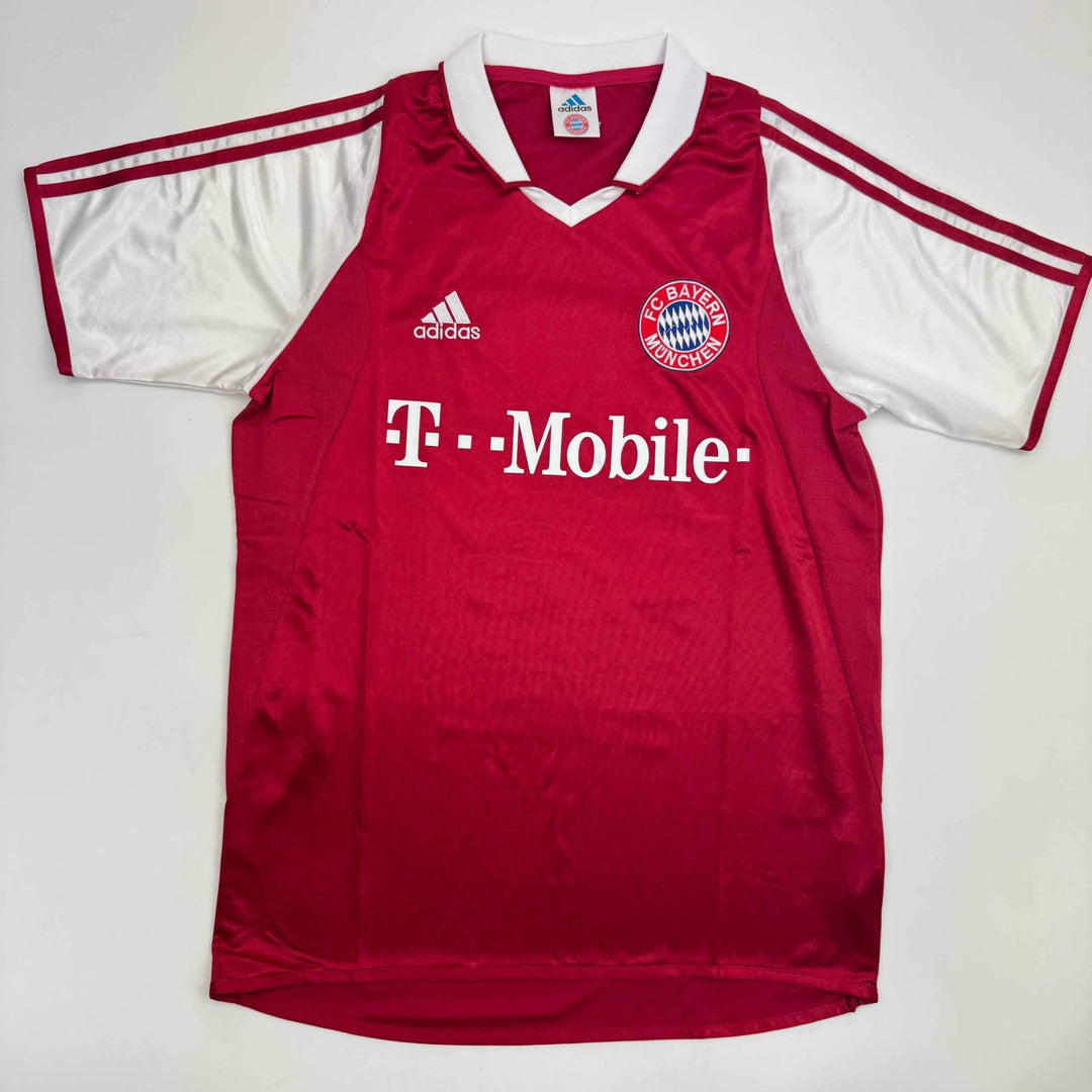 Autographed/Signed Michael Ballack FC Bayern Munich Red Jersey Beckett BAS COA