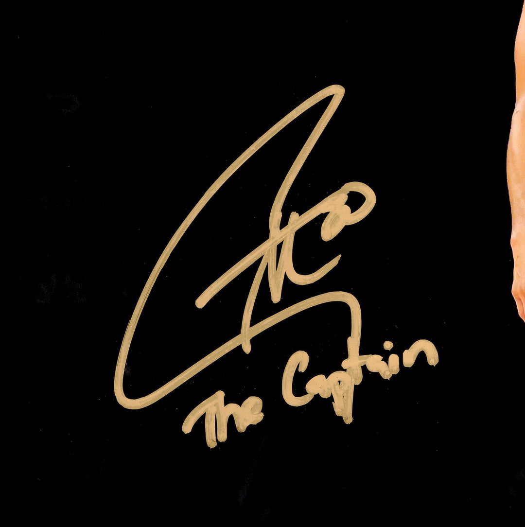 Stephen Curry Signed Framed 16x20 Photo Warriors Spotlight "The Captain" JSA
