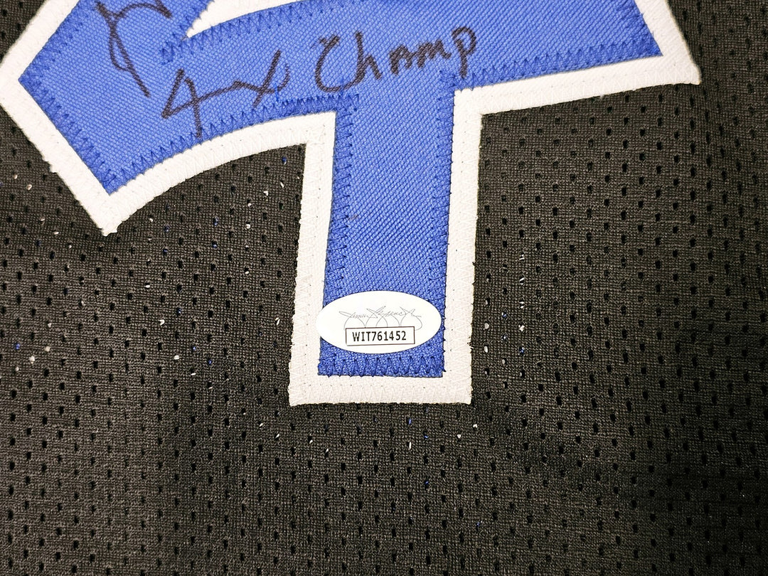Orlando Magic Horace Grant Autographed Signed Black Jersey "4x Champs" JSA