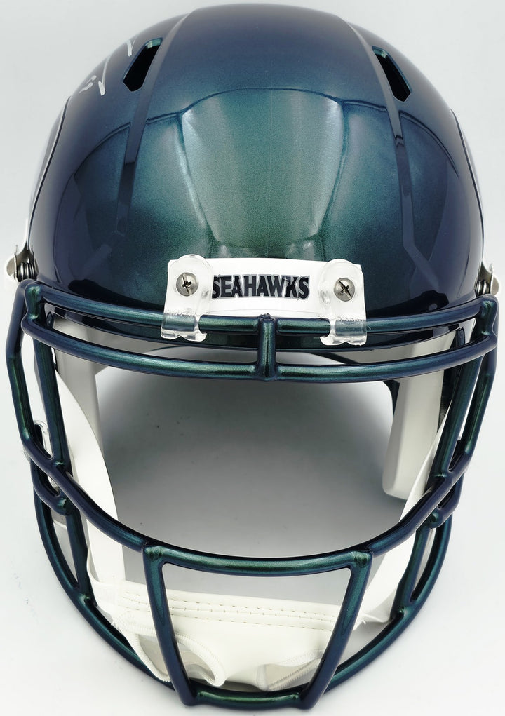 Leonard Williams Signed Seahawks Full Size Rivalries Speed Helmet Beckett Wit