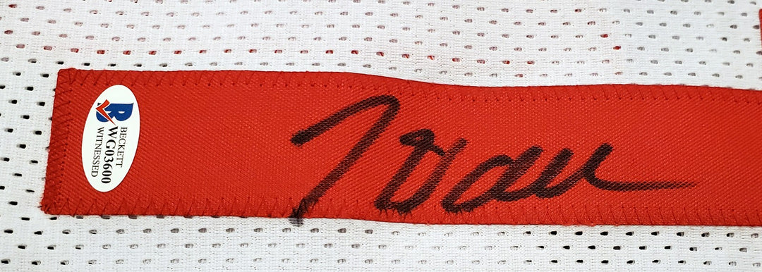 Houston Rockets John Wall Autographed Signed White Jersey Beckett BAS