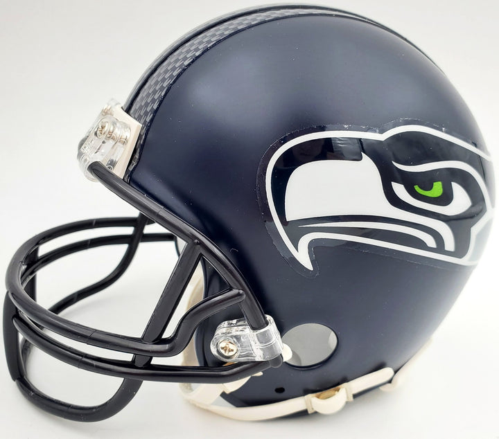Tyler Lockett Autographed Signed Seattle Seahawks Mini Helmet In Green MCS Holo