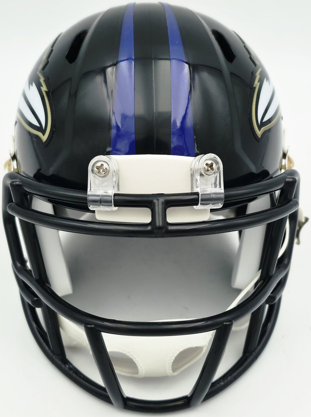 Derrick Henry Signed Baltimore Ravens Black Speed Mini Helmet Beckett Witness